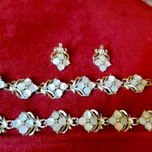 vintage mother of peral set